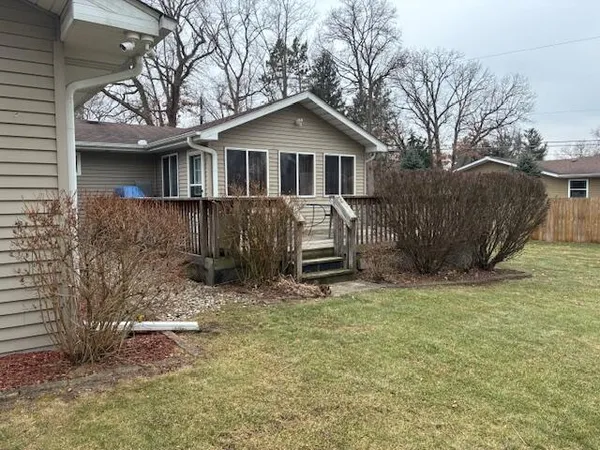 a view of a small house
