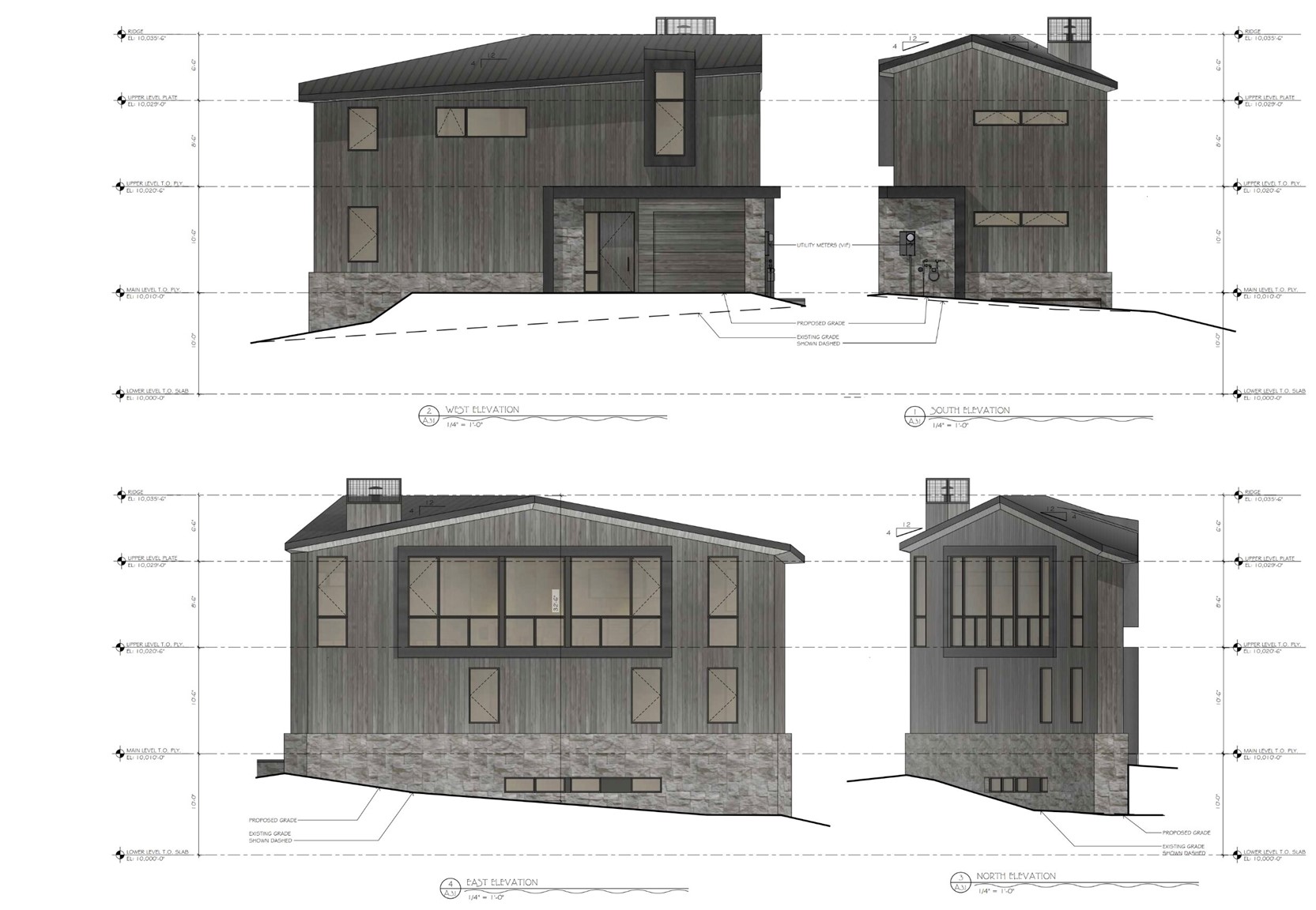 16 Rustic Terrace Breckenridge, CO 80424 - Photo 5 of 15 a black white house with a outdoor space