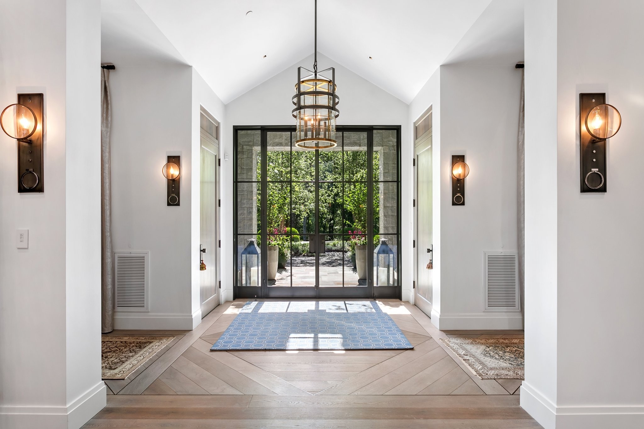 5845 Old 96 Franklin, TN 37064 - Photo 13 of 70 a very nice looking room with a large windows and chandelier