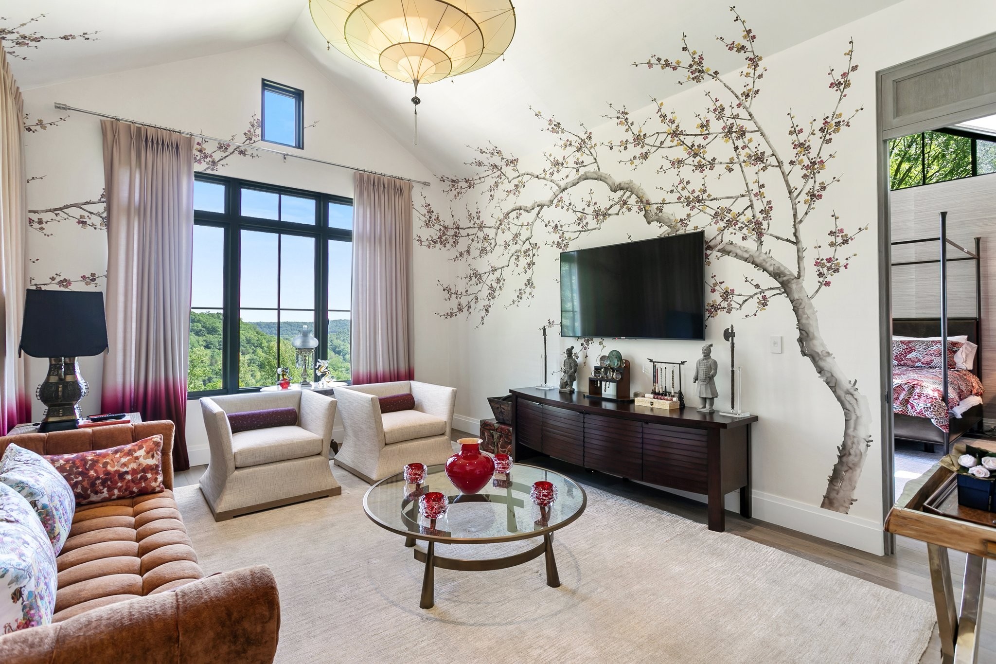 5845 Old 96 Franklin, TN 37064 - Photo 24 of 70 a living room with furniture and a flat screen tv