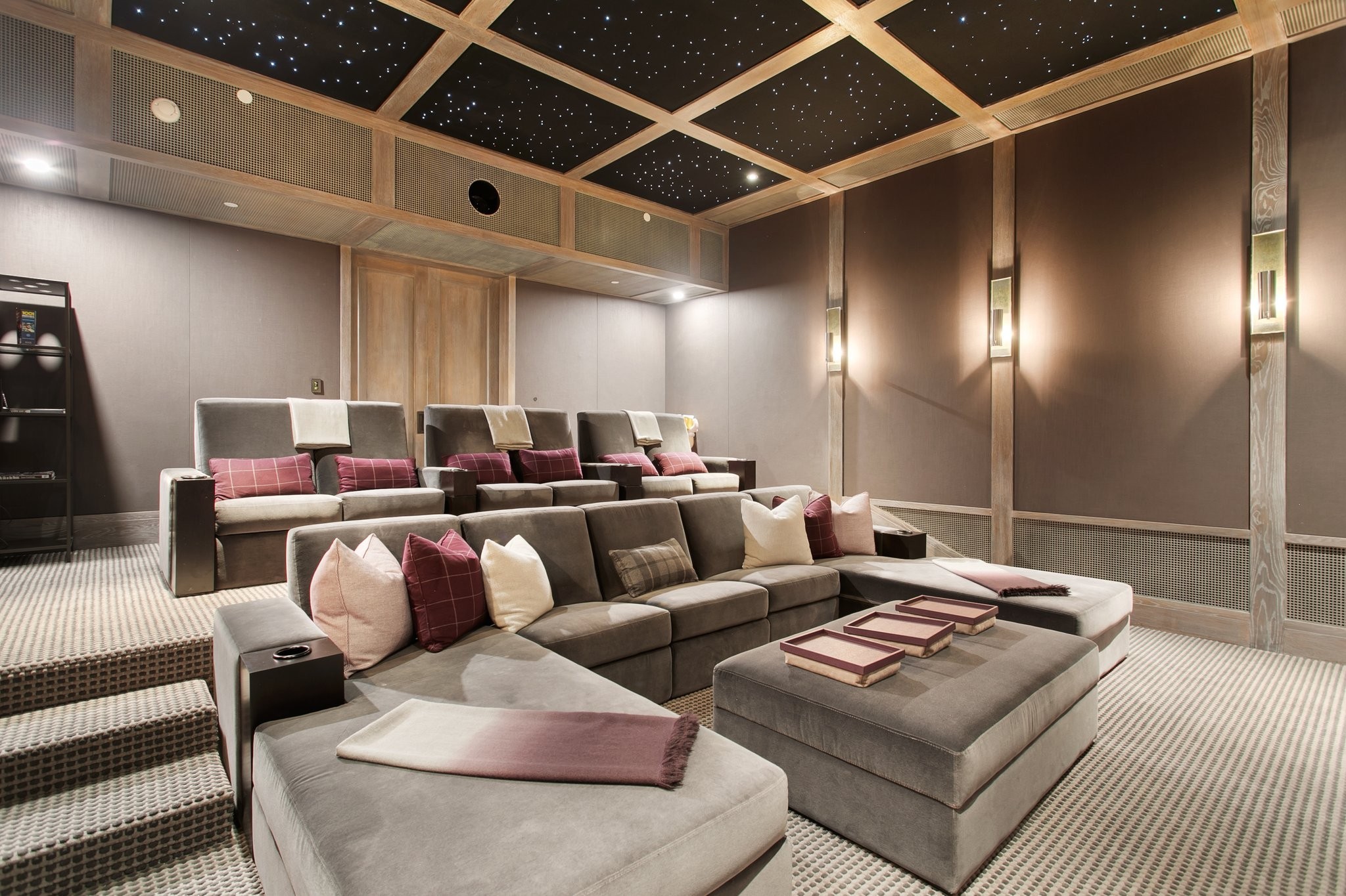 5845 Old 96 Franklin, TN 37064 - Photo 34 of 70 a media room with lots of chairs and a projector