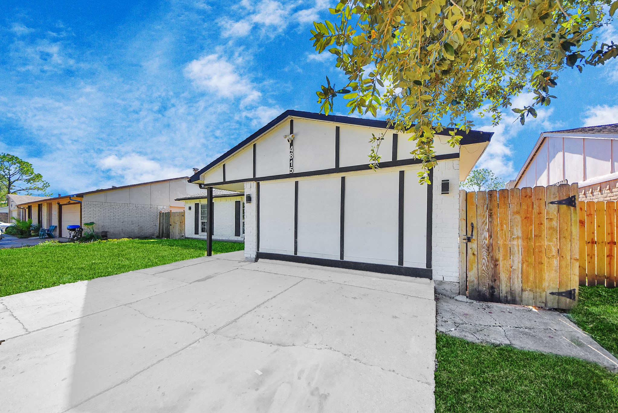 4815 Prairie Ridge Road Houston, TX 77053 - Photo 33 of 44 a view of a house with a yard