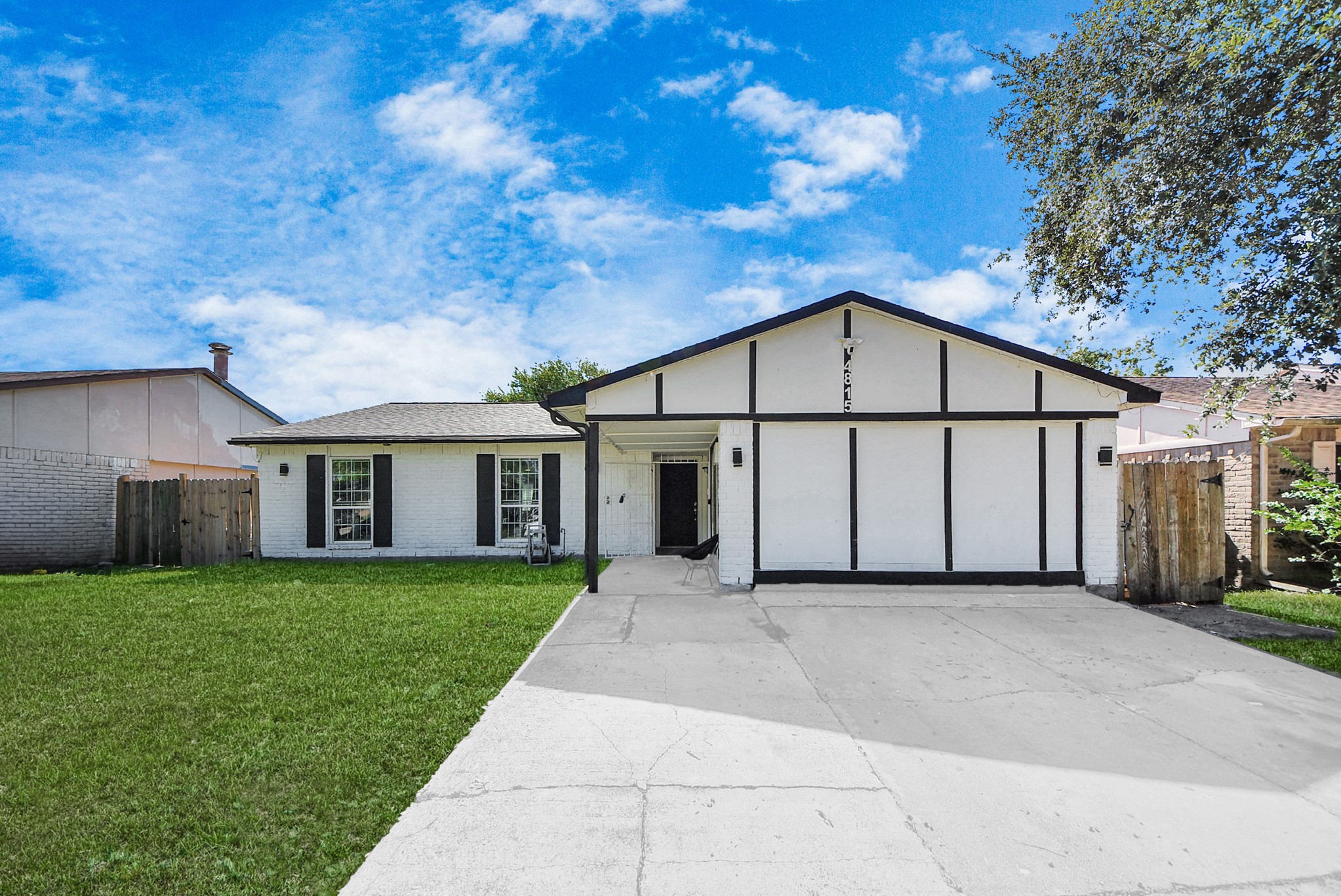 4815 Prairie Ridge Road Houston, TX 77053 - Photo 37 of 44 a view of a house with a yard
