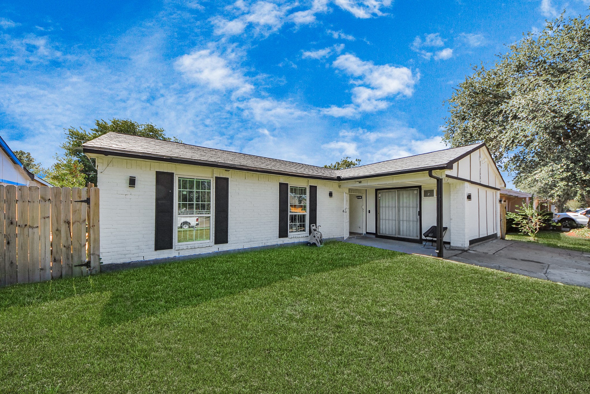 4815 Prairie Ridge Road Houston, TX 77053 - Photo 41 of 44 a view of a house with a yard and pathway