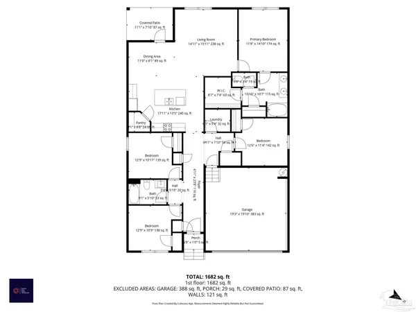 $315,000 | 5886 Blackhorse Circle, Pensacola, FL 32526