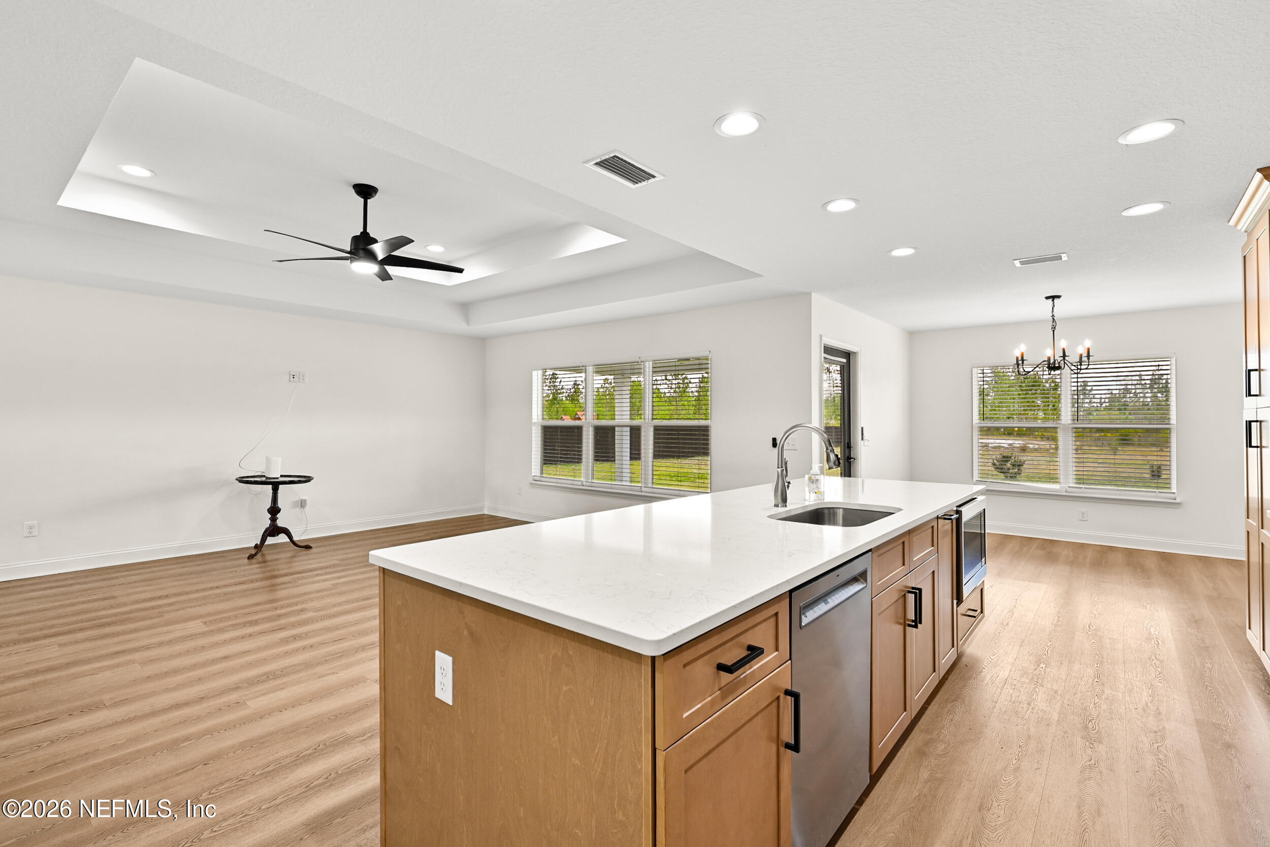 8685 Odis Yarborough Road Glen St. Mary, FL 32040 - Photo 10 of 59 a kitchen with a sink and wooden floor