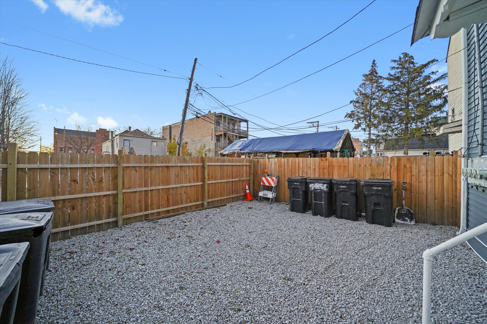 4858 South Justine Street Chicago, IL 60609 - Photo 10 of 20 a view of a backyard