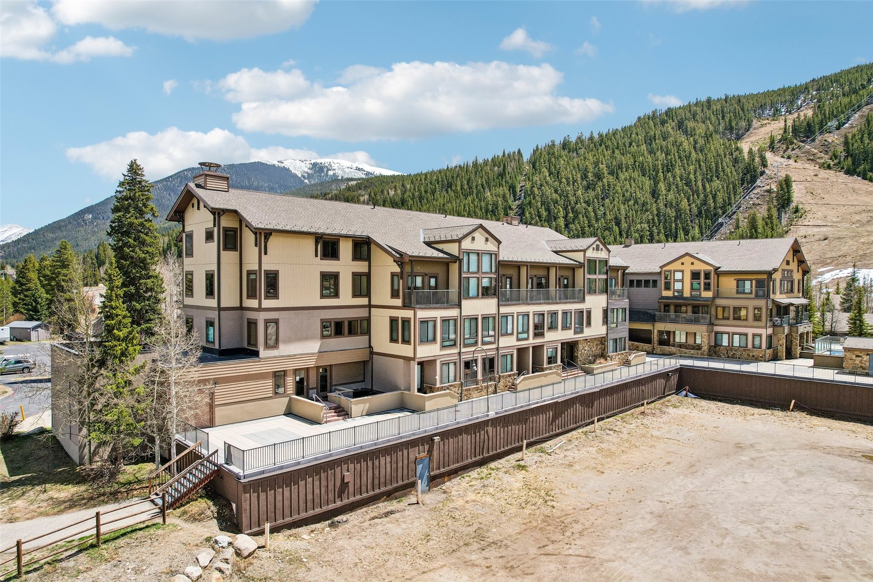 1211 West Keystone Road, Unit 2747 Keystone, CO 80435 - Photo 22 of 31 a view of a building with a swimming pool