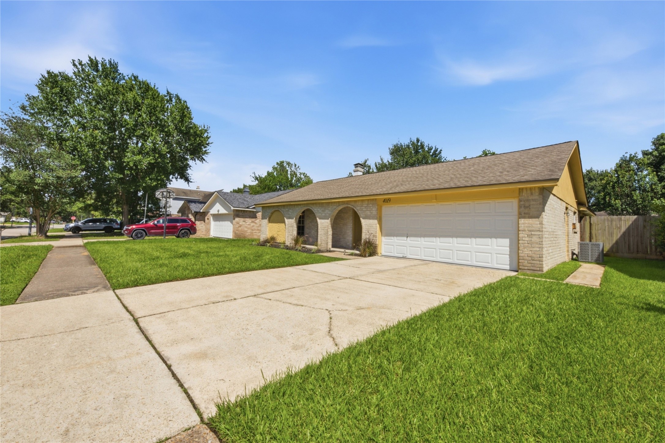 4019 Postwood Drive Spring, TX 77388 - Photo 40 of 50 a front view of house with yard