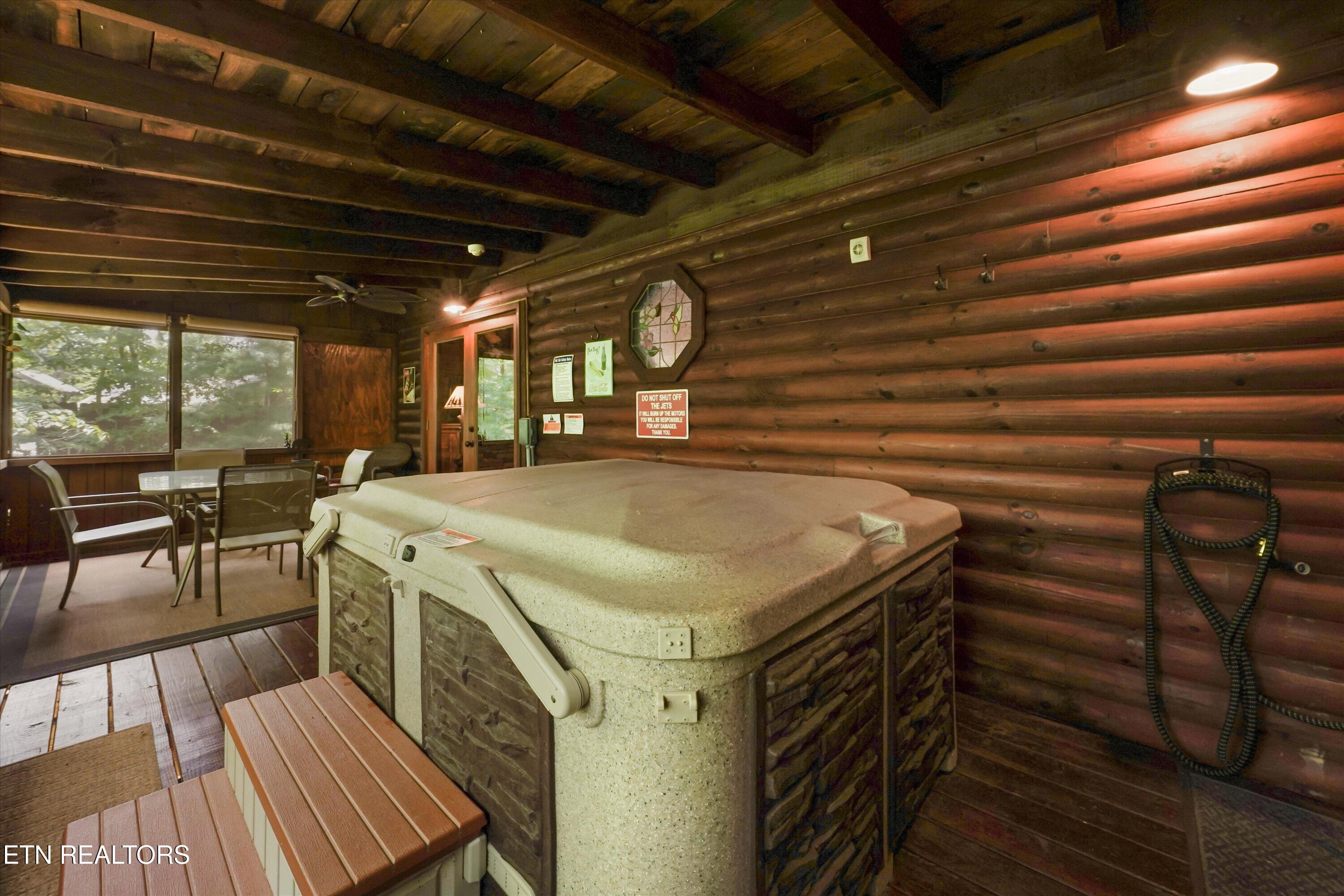 2308 Hidden Mountain Road Sevierville, TN 37876 - Photo 36 of 53 Hot Tub