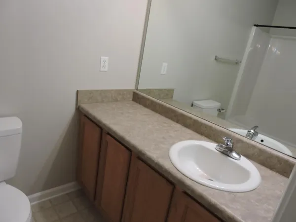 a view of room with hallway