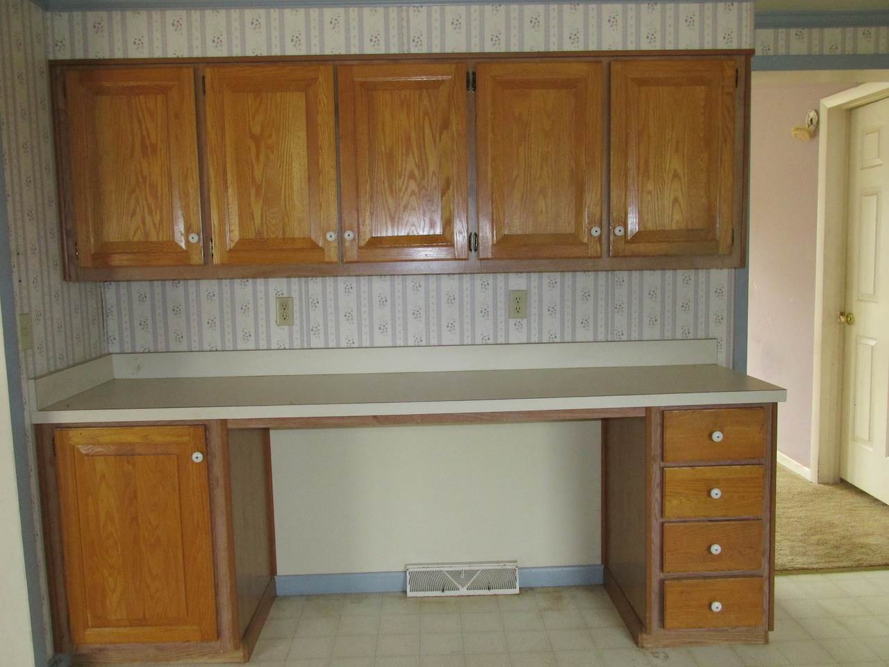 406 Fishback Road Madison, VA 22727 - Photo 3 of 6 a kitchen with a cabinets and a window