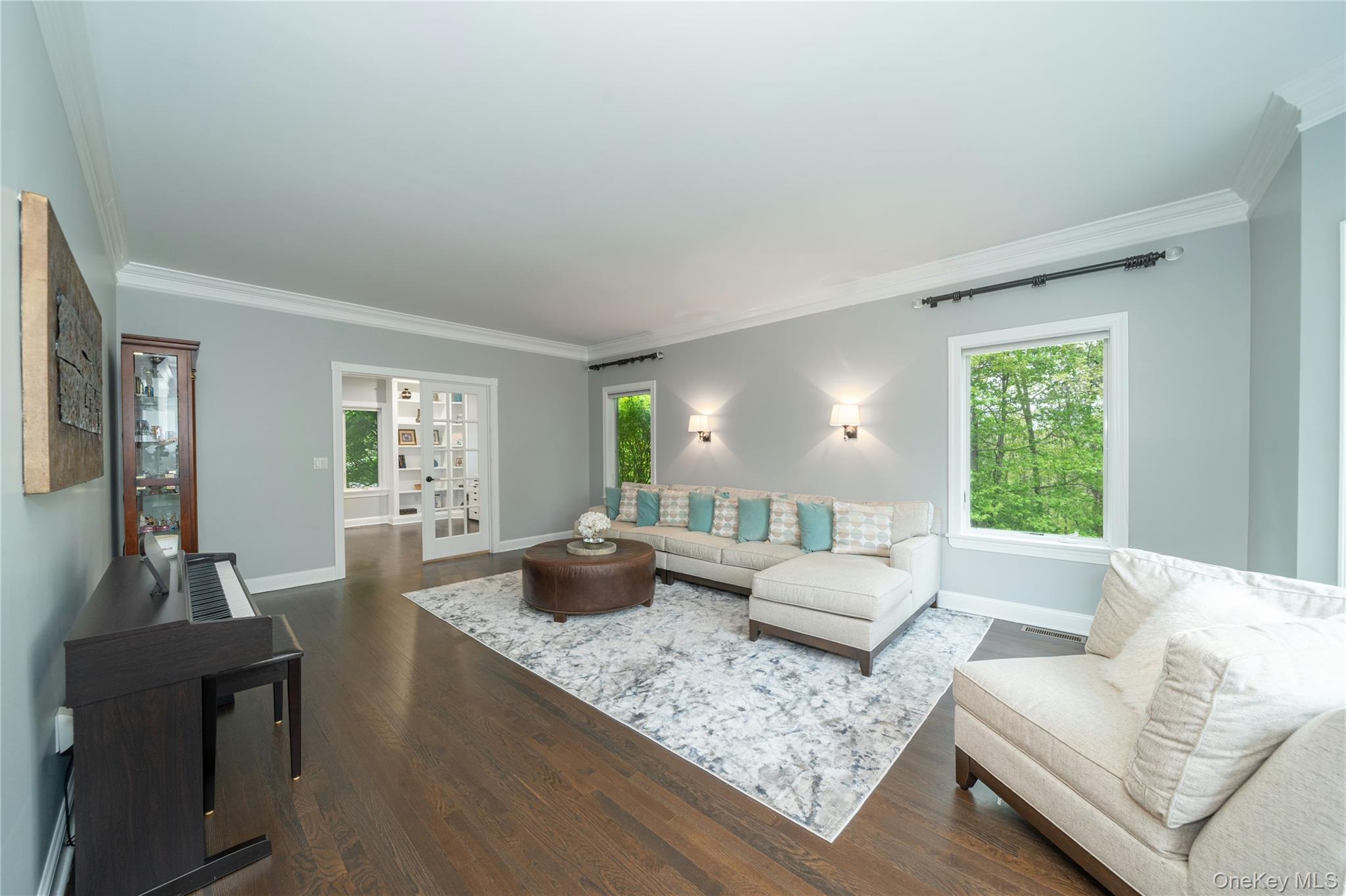 630 Chappaqua Road Briarcliff Manor, NY 10510 - Photo 17 of 41 Elegant formal living room with oversized windows, beautiful natural light, and refined architectural details