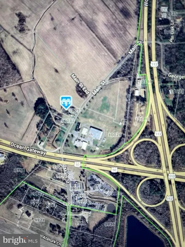 a view of yard with green space