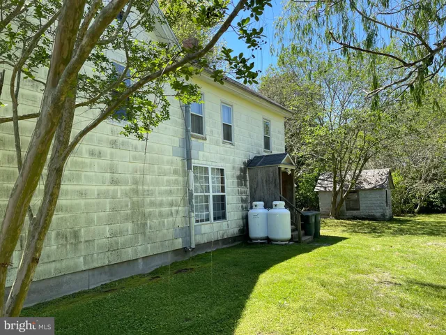a view of a room that has a window in it