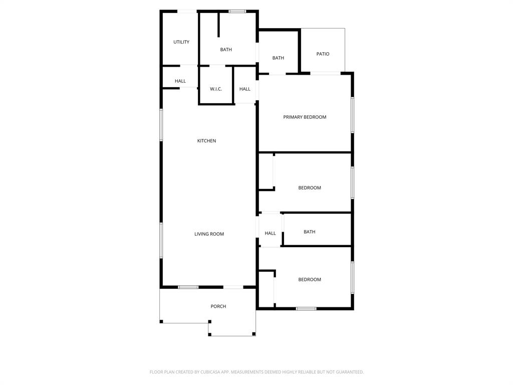 1269 Bonham Street Paris, TX 75460 - Photo 18 of 19 a picture of floor plan