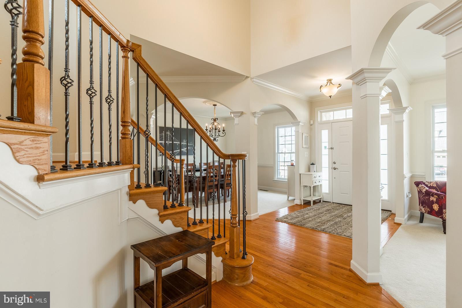 18487 Kerill Road Triangle, VA 22172 - Photo 3 of 45 Another view of foyer from different angle
