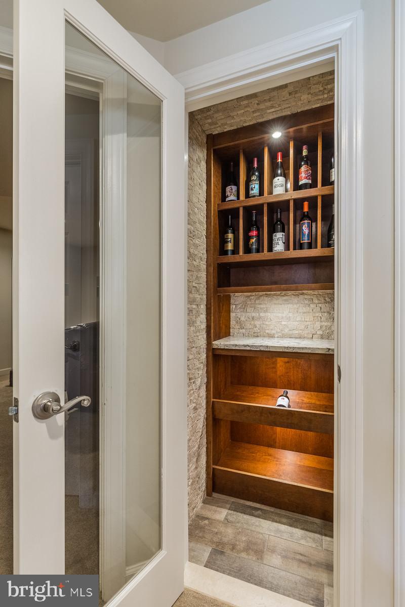 18487 Kerill Road Triangle, VA 22172 - Photo 36 of 45 Temperature controlled wine pantry a special gem