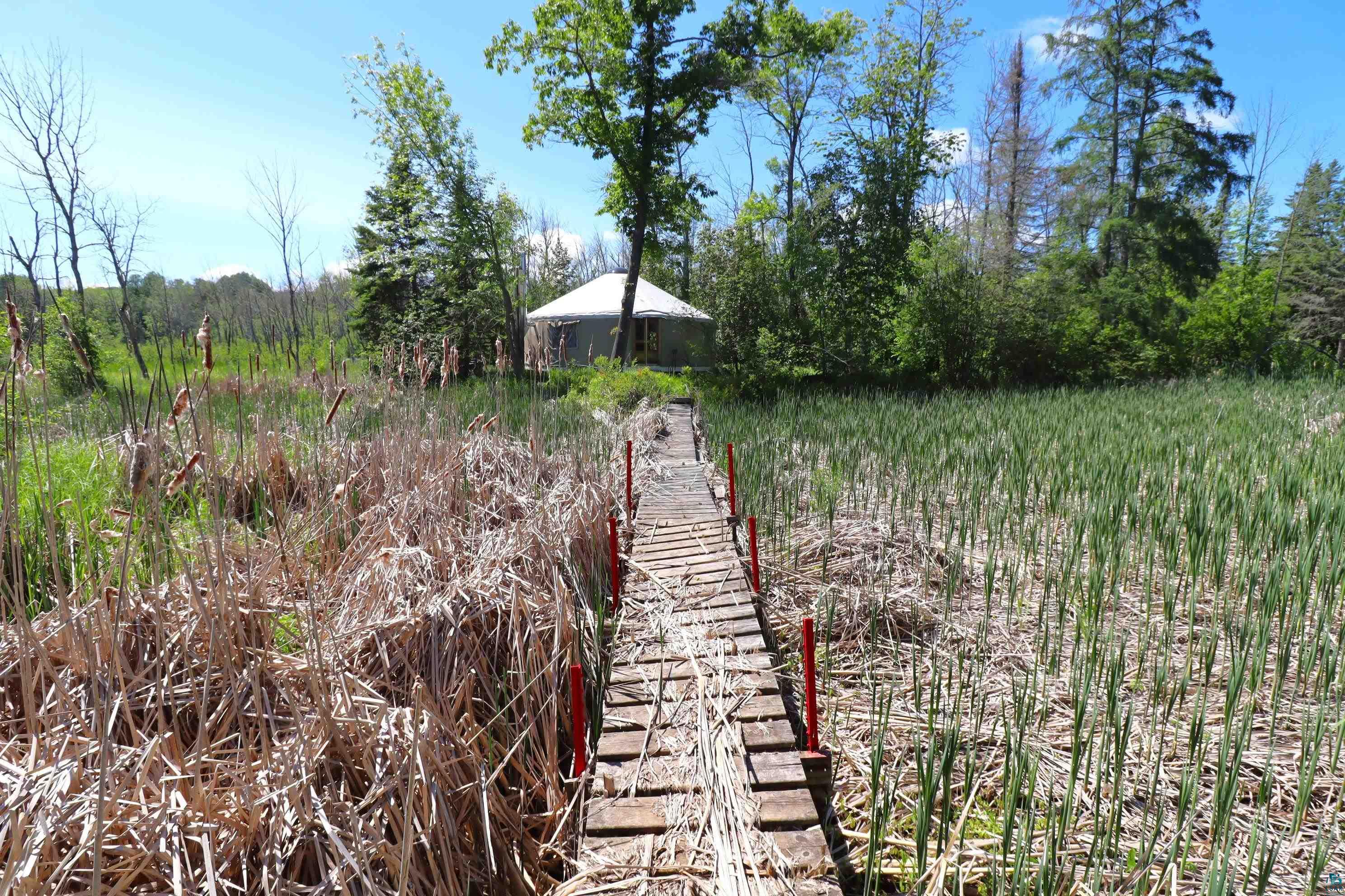 6424 Summit Avenue Washburn, WI 54891 - Photo 39 of 68 Path From Lake To Yurt