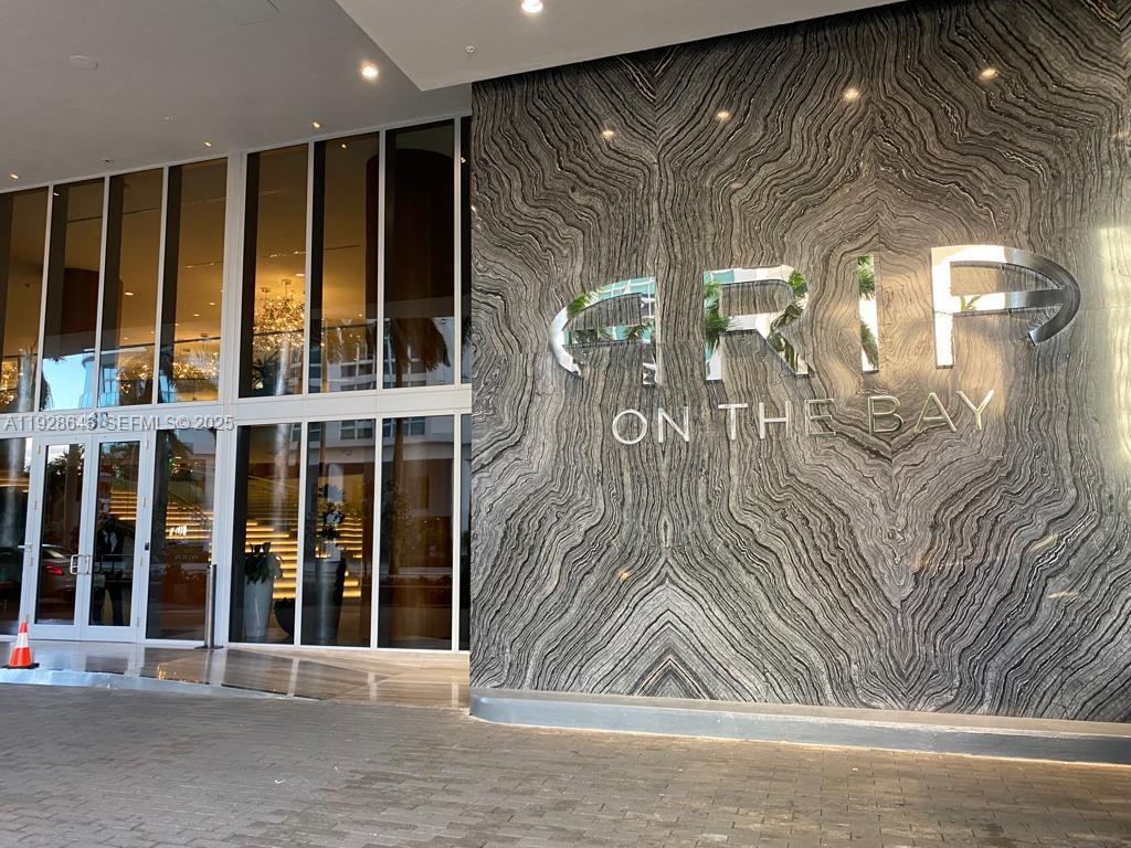 a view of a entryway