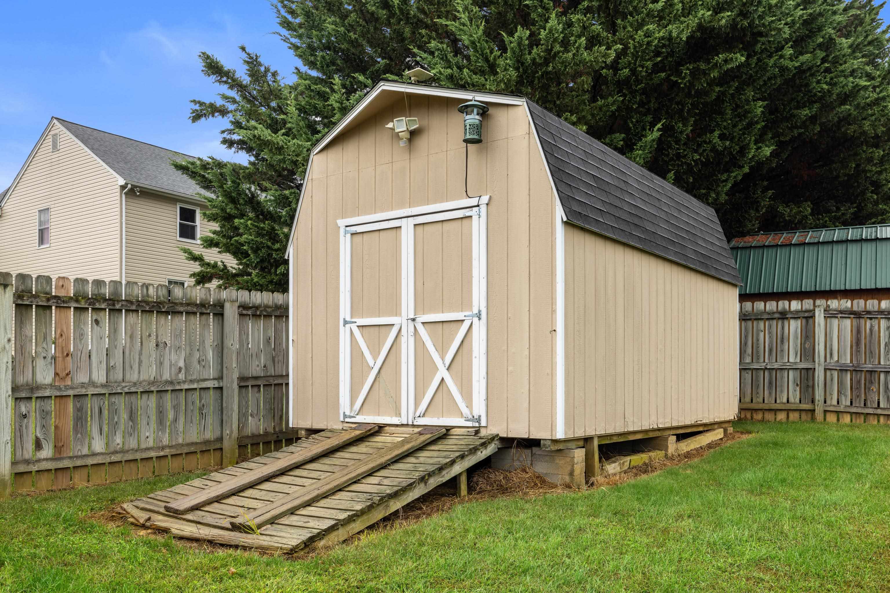 48 Meadow Ridge Road Waynesboro, VA 22980 - Photo 60 of 71 a view of backyard with wooden fence and a large tree