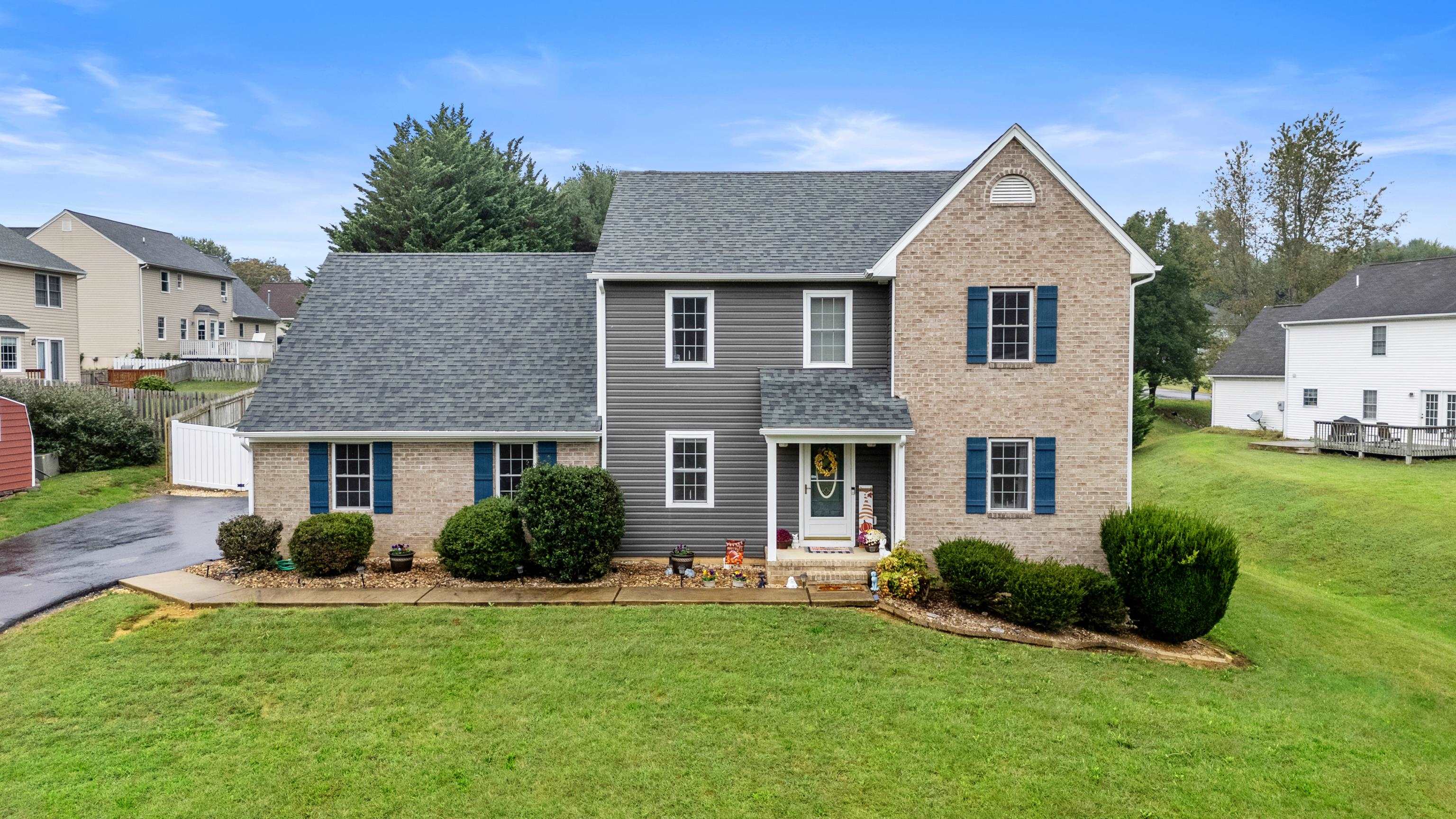 48 Meadow Ridge Road Waynesboro, VA 22980 - Photo 62 of 71 a front view of a house with a yard