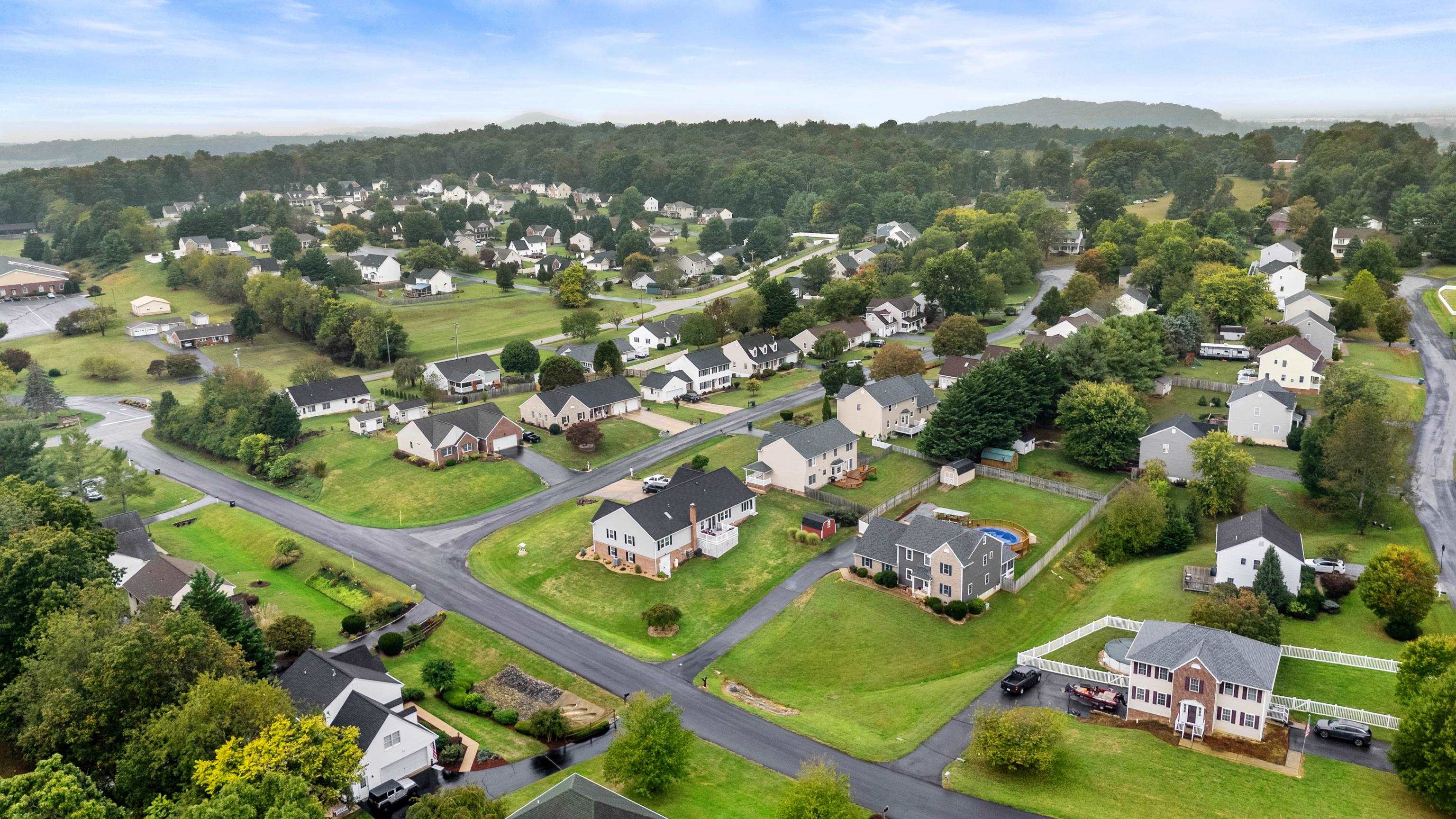 48 Meadow Ridge Road Waynesboro, VA 22980 - Photo 69 of 71 an aerial view of residential houses with outdoor space