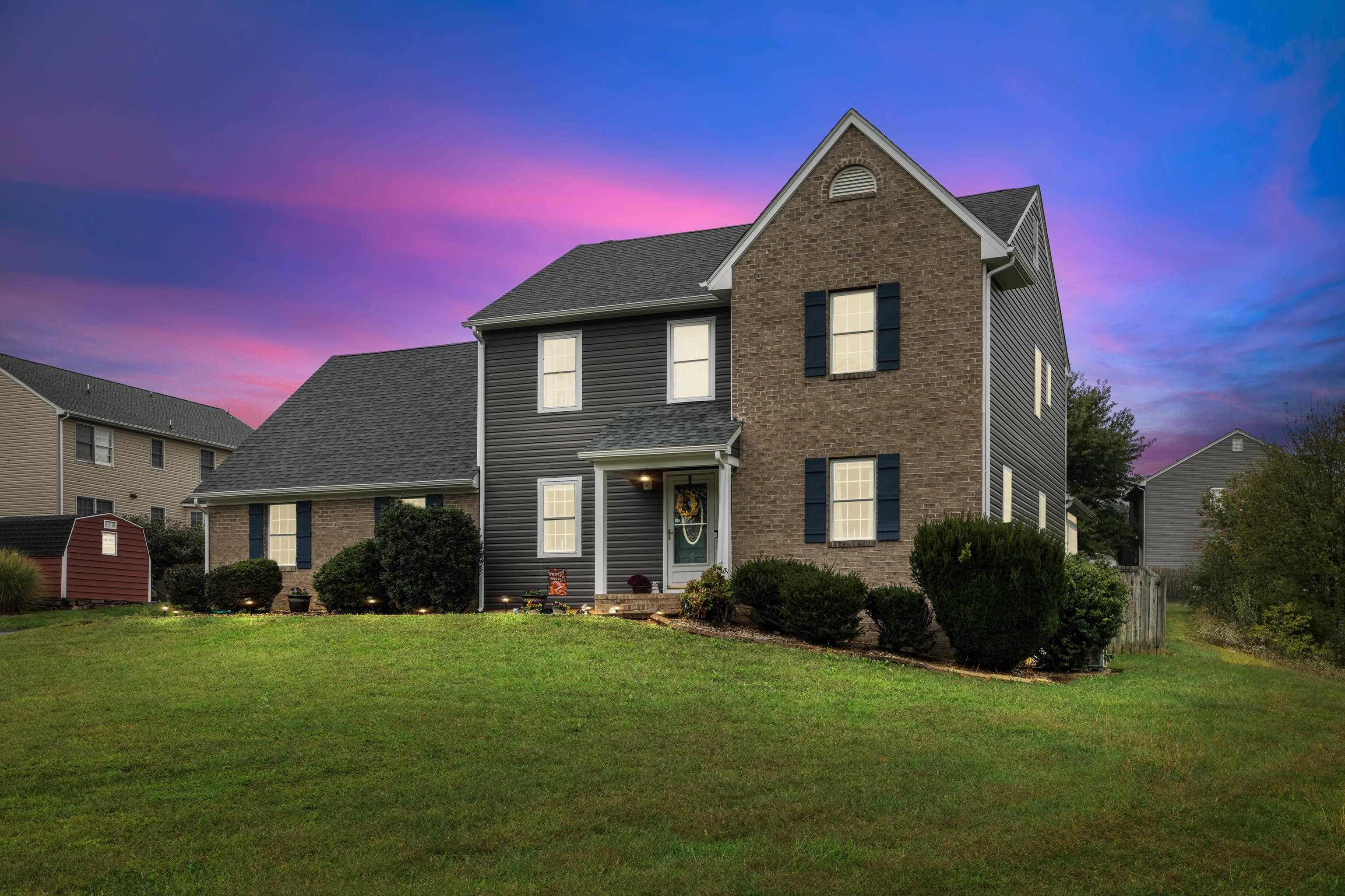48 Meadow Ridge Road Waynesboro, VA 22980 - Photo 8 of 71 a front view of a house with a garden