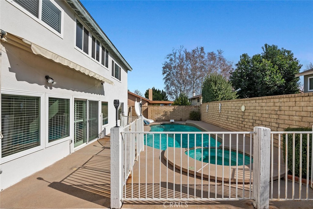 23850 Vía Jacara Valencia, CA 91355 - Photo 38 of 41 a view of a house with a deck