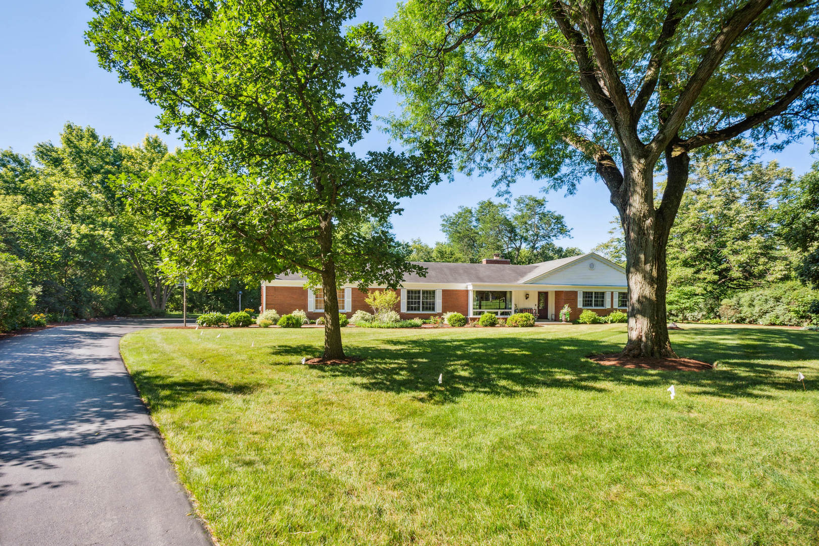 234 Valley Road Trout Valley, IL 60013 - Photo 1 of 29 a front view of a house with a yard