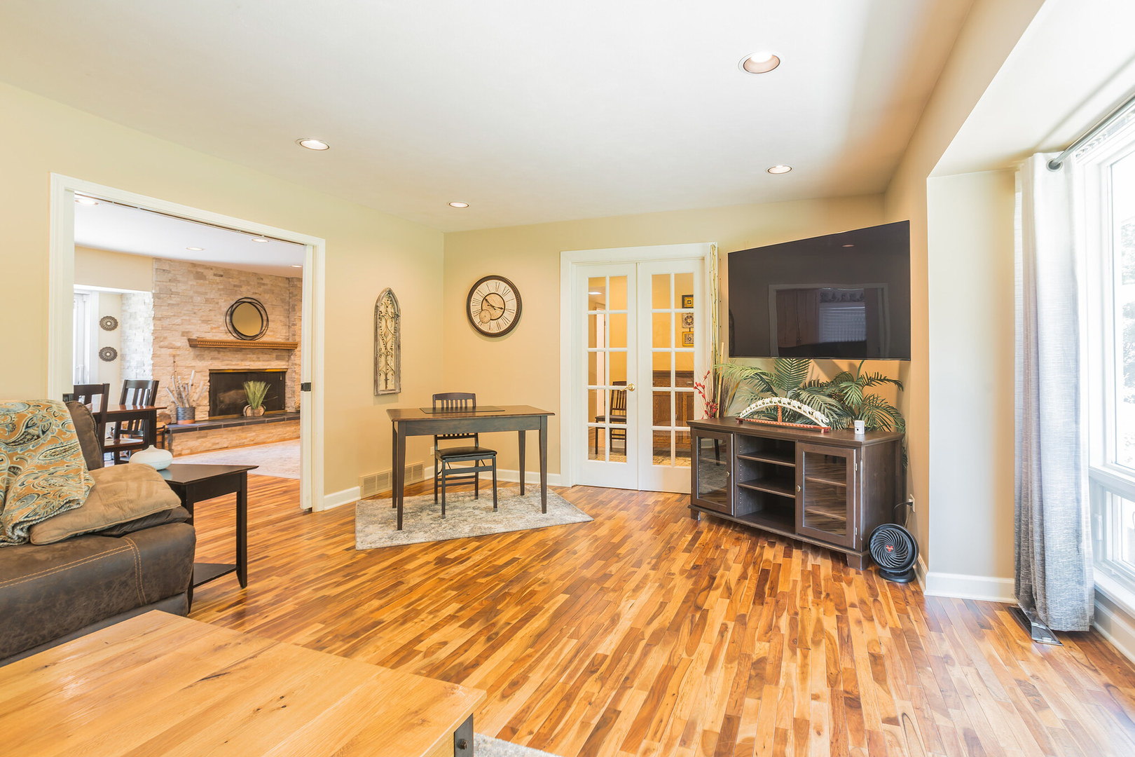 234 Valley Road Trout Valley, IL 60013 - Photo 13 of 29 a living room with furniture and a wooden floor