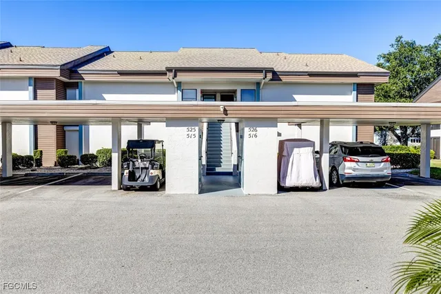 a view of a car garage