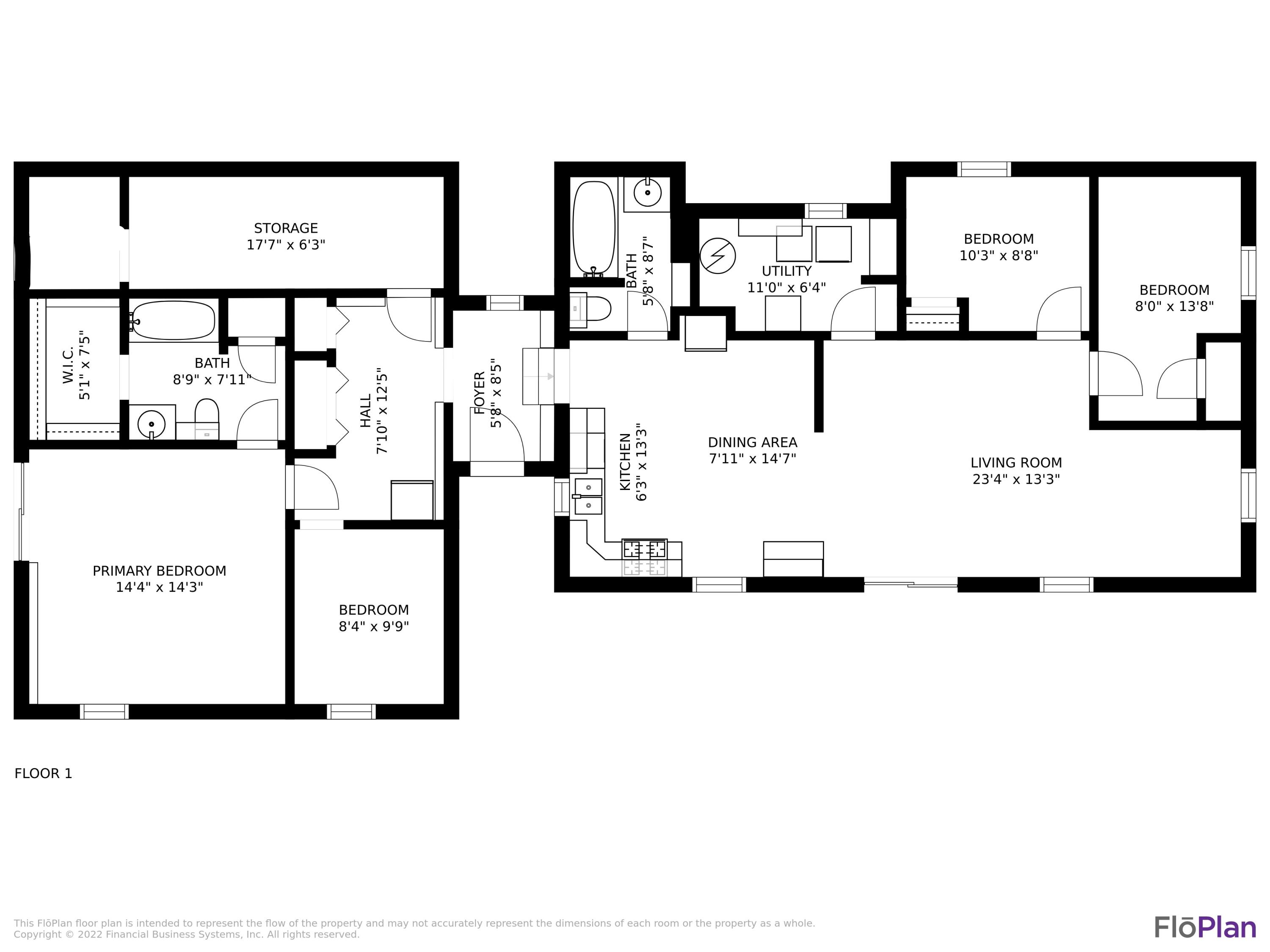 11551 Fewins Road Honor, MI 49640 - Photo 43 of 43 Girven floorplan