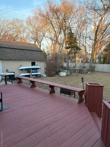 a view of outdoor space with seating