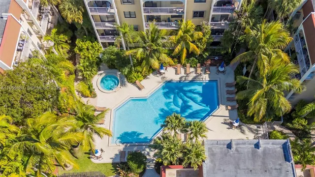 a view of a flower in a yard