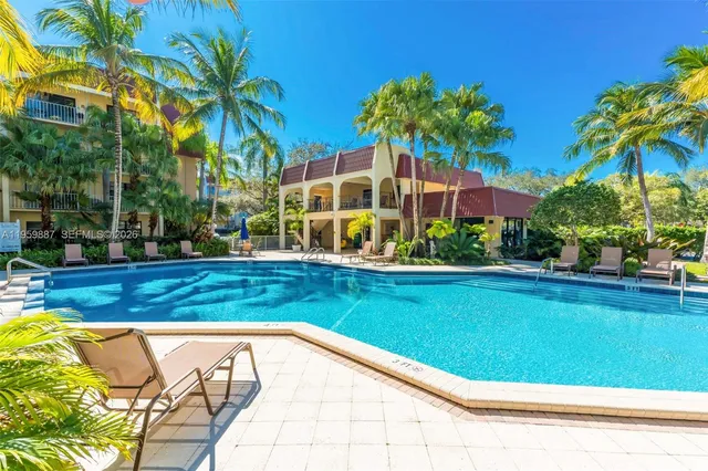 a view of swimming pool and lake view