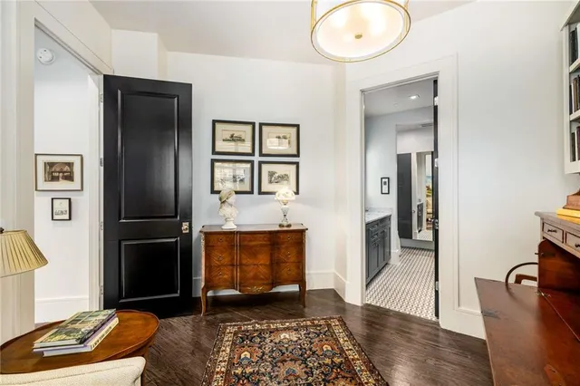 a view of street with sign board