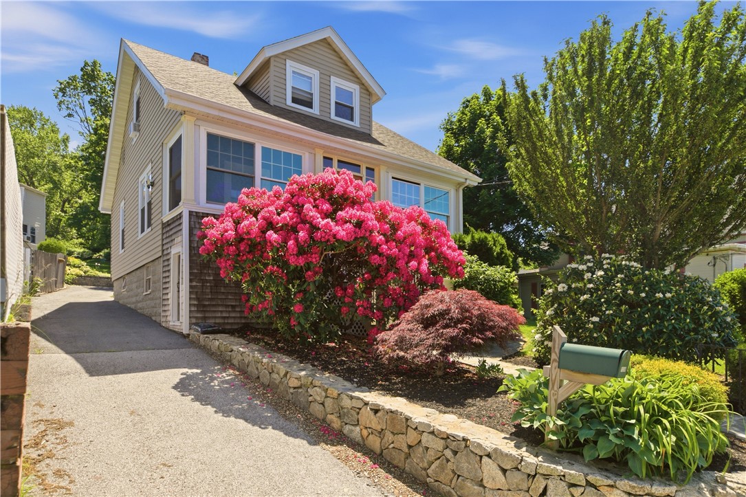 1536 Main Road Tiverton, RI 02878 - Photo 4 of 34 Landscaped with mature perennials, shrubs and landscaped stone walls