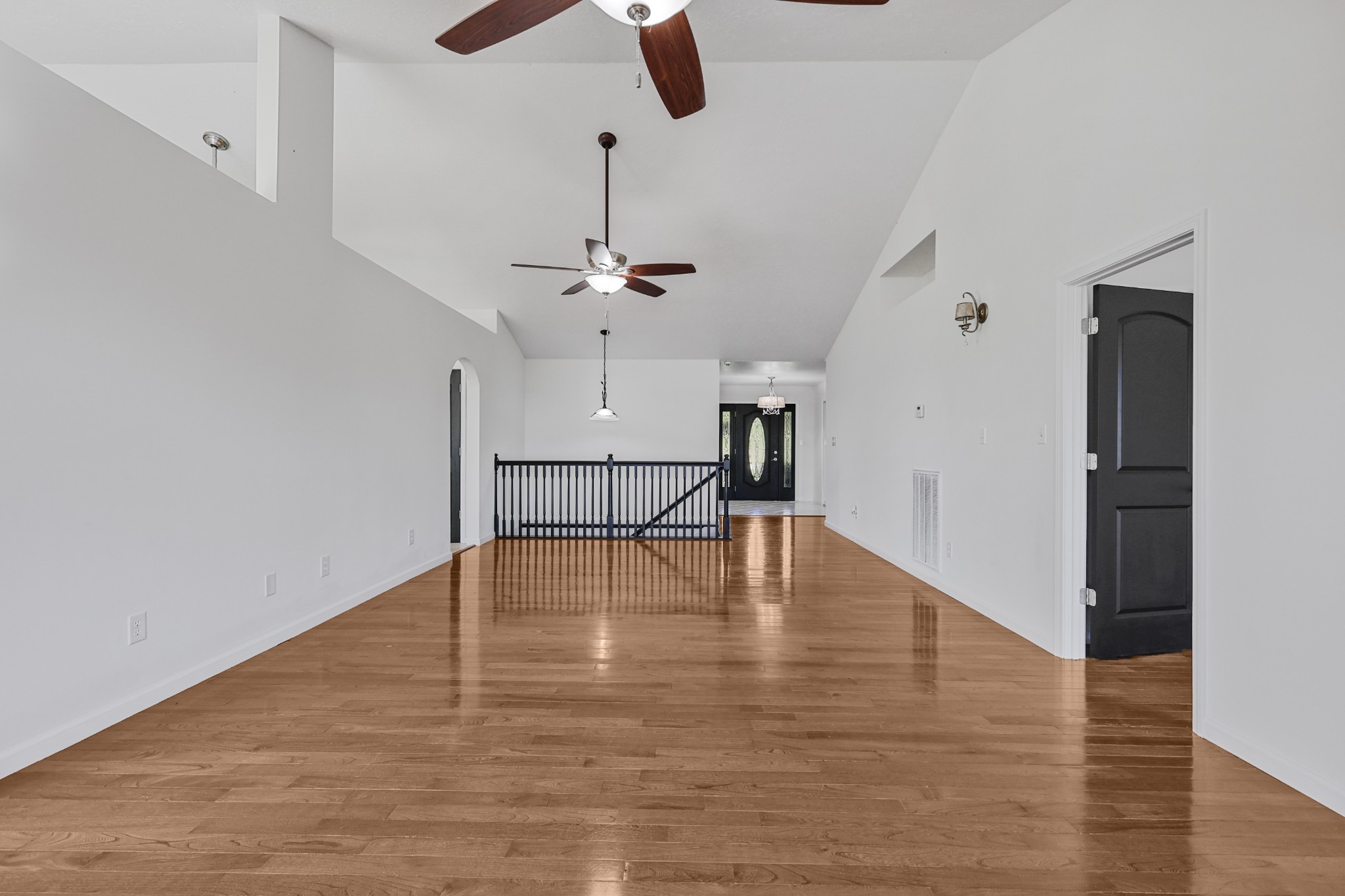 185 Sunset Pass Big Sandy, TN 38221 - Photo 7 of 52 a view of empty room with wooden floor