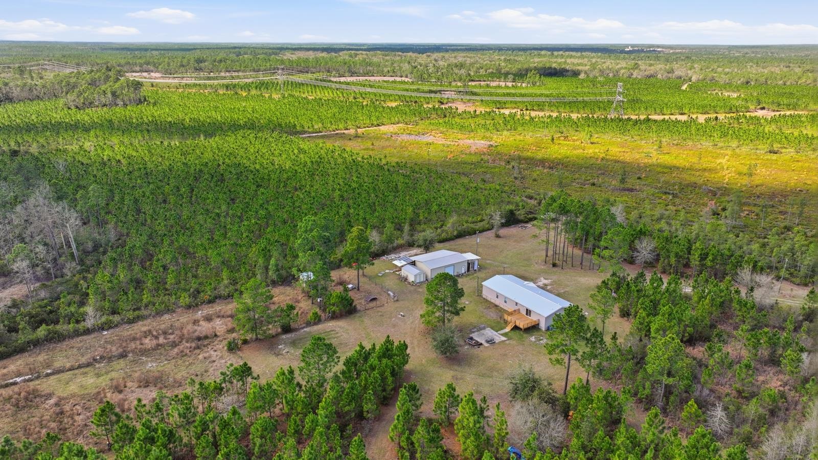 299 Cayenne Street Interlachen, FL 32148 - Photo 70 of 73 Overview of rural landscape with extensive farmland