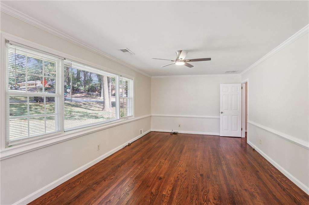 2370 Beaver Creek Road Smyrna, GA 30080 - Photo 4 of 23 wooden floor in an empty room with a window
