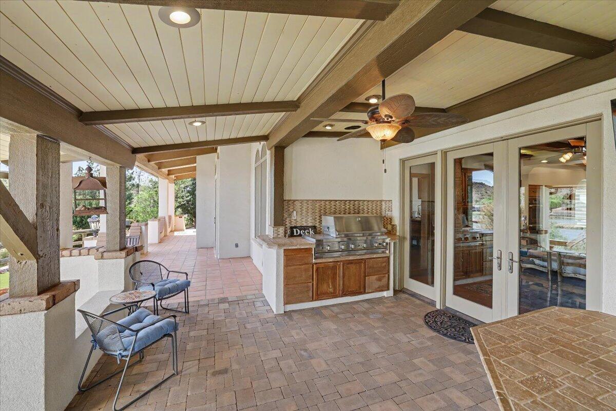 5 West Lakeshore Drive Ransom Canyon, TX 79366 - Photo 38 of 61 a view of a livingroom with furniture window and outside view