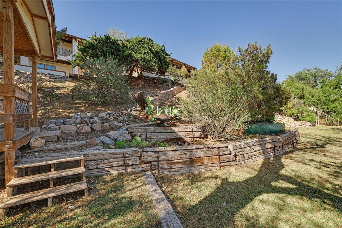 5 West Lakeshore Drive Ransom Canyon, TX 79366 - Photo 50 of 61 a view of a yard