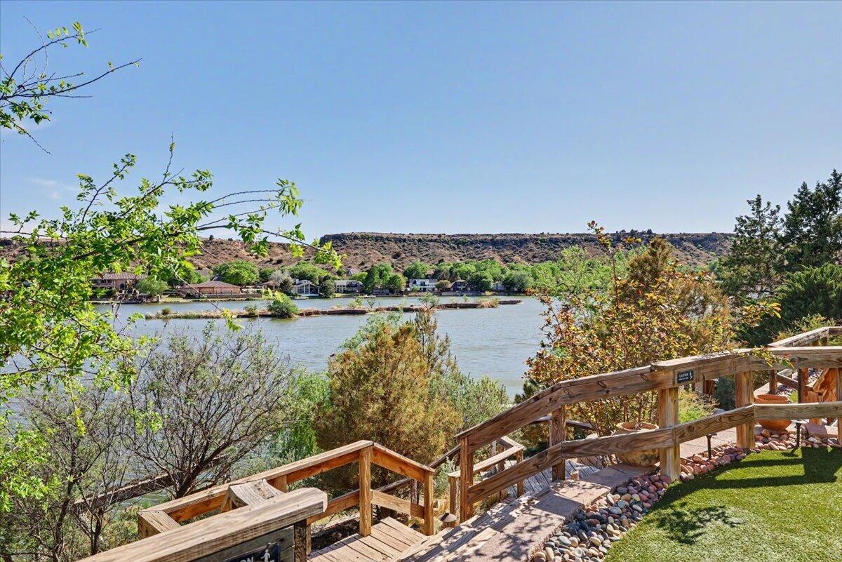 5 West Lakeshore Drive Ransom Canyon, TX 79366 - Photo 54 of 61 a view of a city and lake