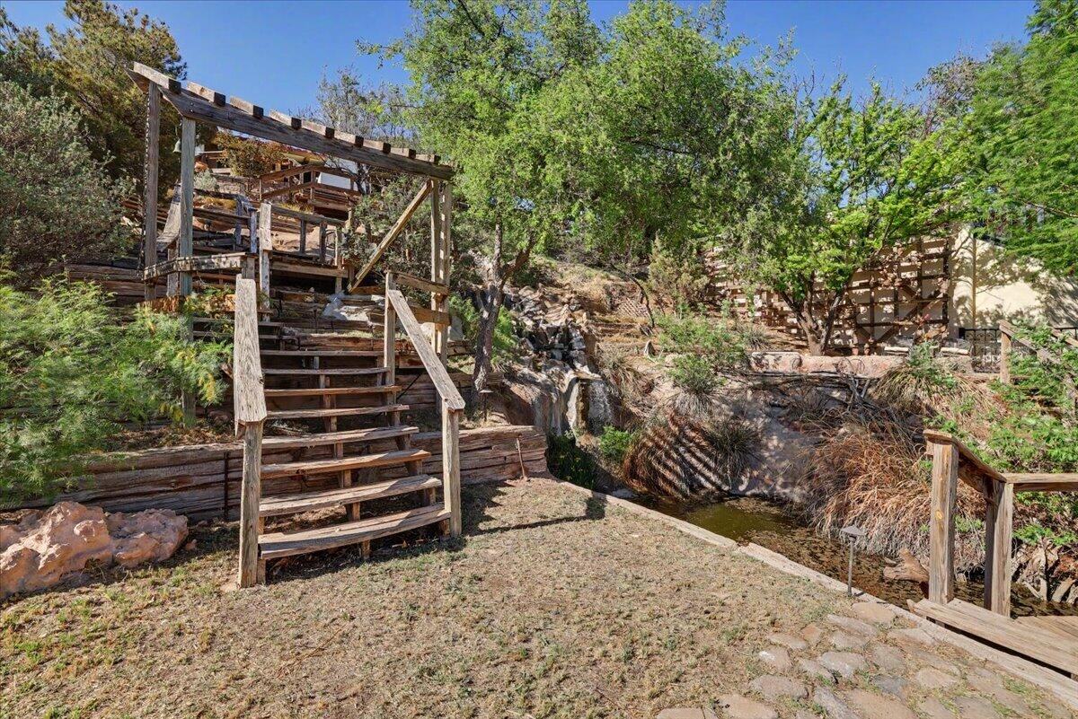 5 West Lakeshore Drive Ransom Canyon, TX 79366 - Photo 56 of 61 a view of outdoor space and deck