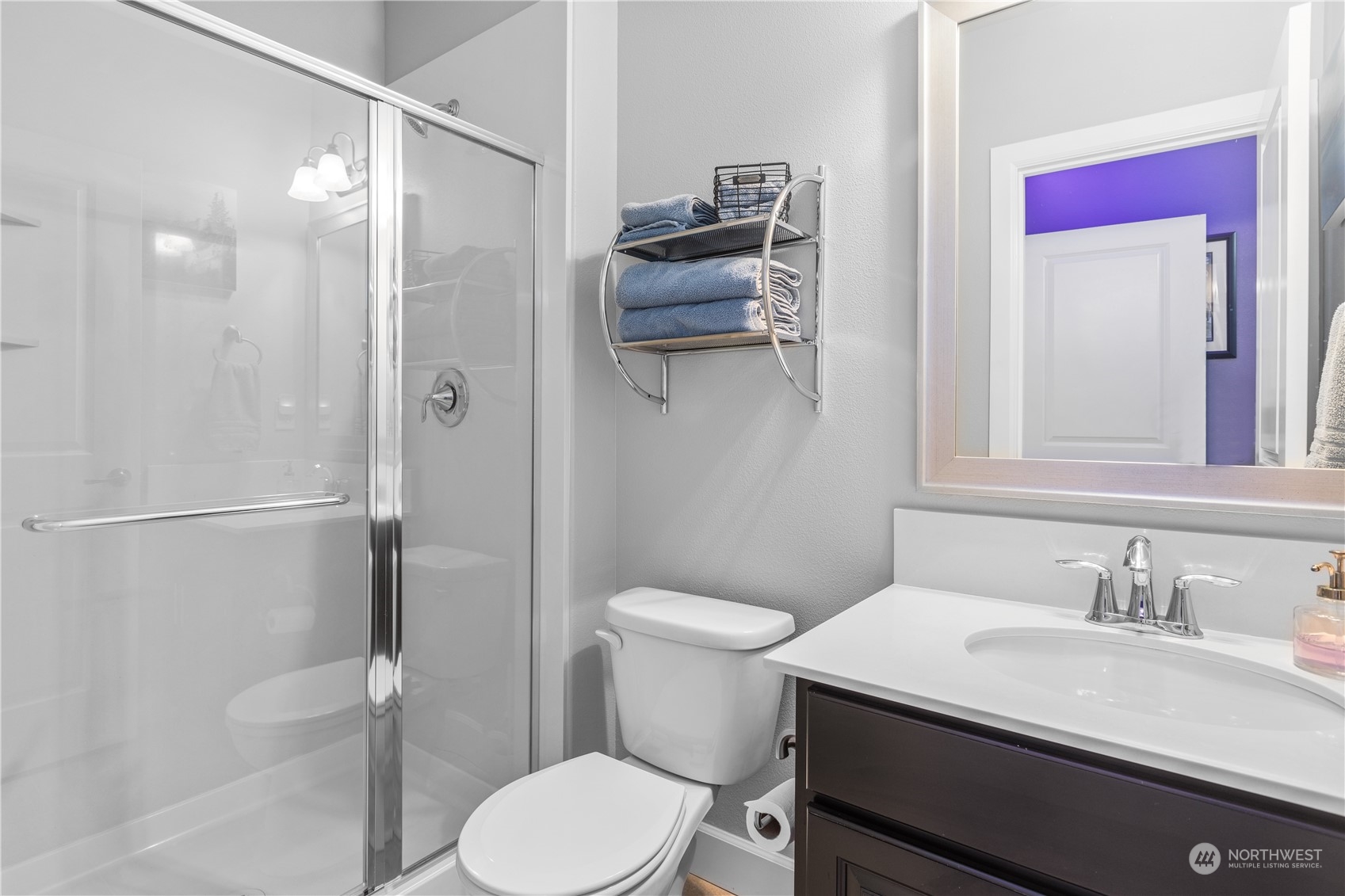 17517 40th Drive Southeast Bothell, WA 98012 - Photo 8 of 40 a bathroom with a sink toilet and shower