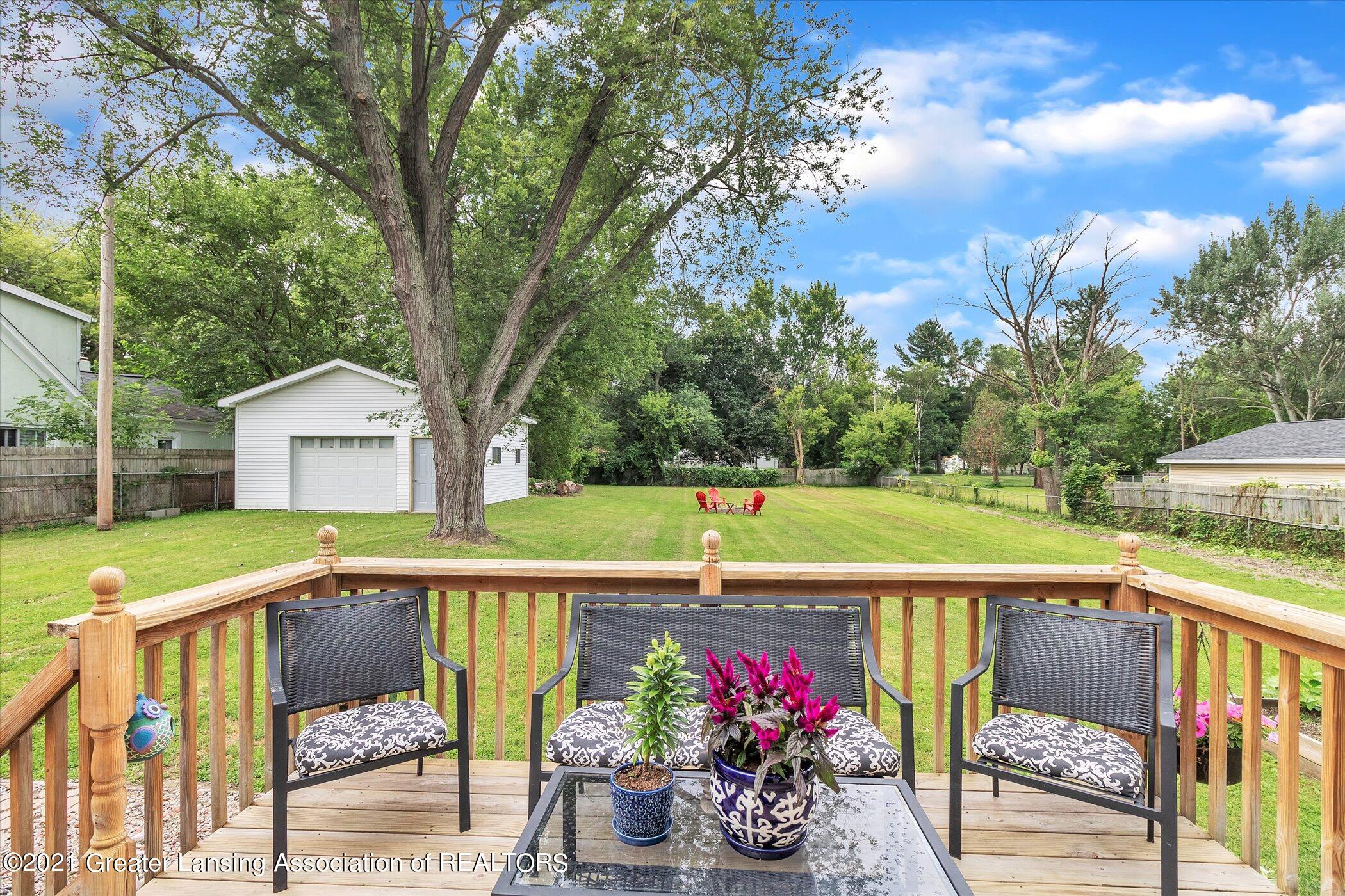 1327 Pierce Road Lansing, MI 48910 - Photo 29 of 34 Backyard from deck