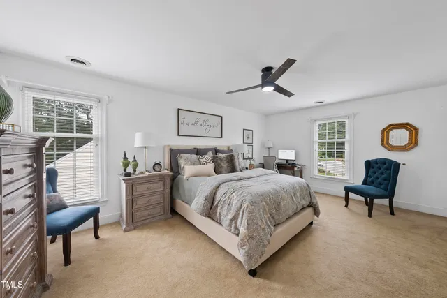 a living room with furniture and window