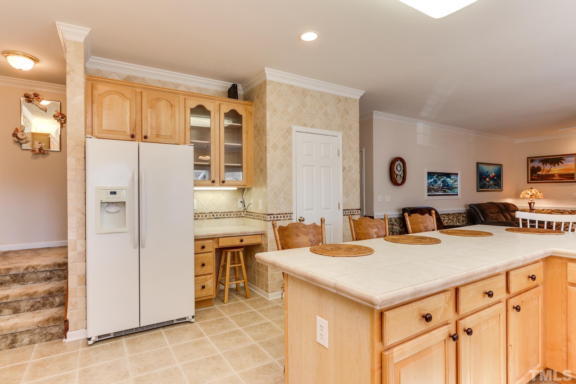 100 Mickleson Ridge Drive Raleigh, NC 27603 - Photo 17 of 59 Built in desk area