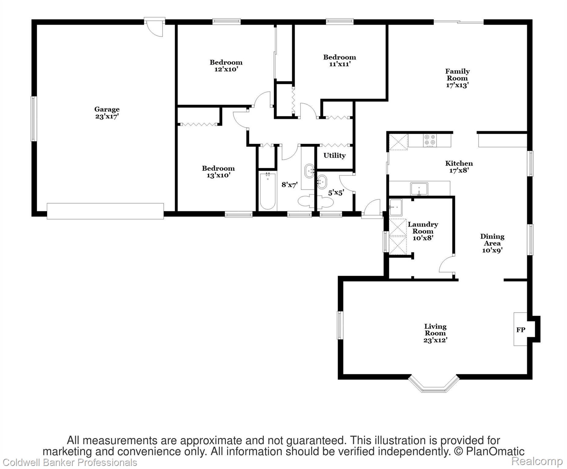 22953 Tuck Road Farmington, MI 48336 - Photo 24 of 24 Floor Plan
